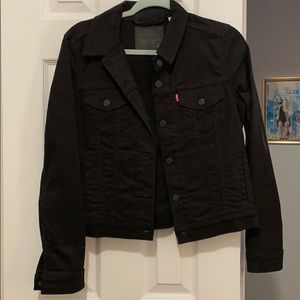 LEVIS BLACK JEAN JACKET